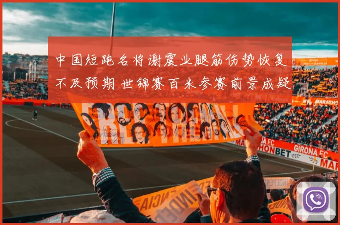 中国短跑名将谢震业腿筋伤势恢复不及预期 世锦赛百米参赛前景成疑